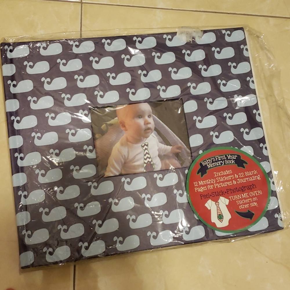 Baby boy My 1st First Newborn Toddler 1 year scrapbook